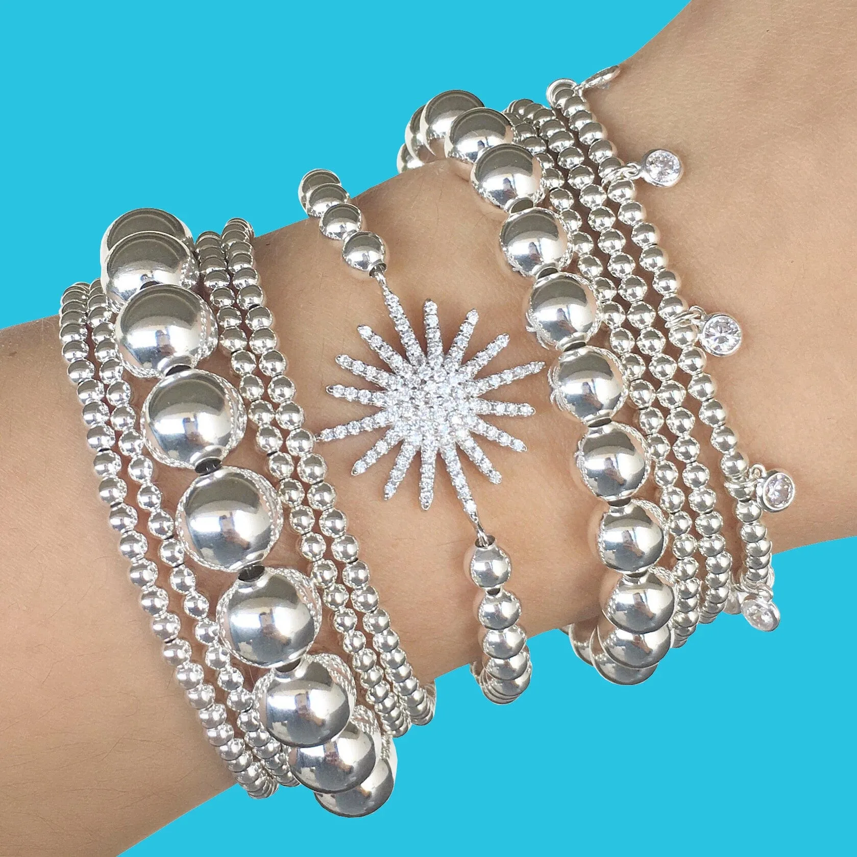 Starburst Bracelet Stack