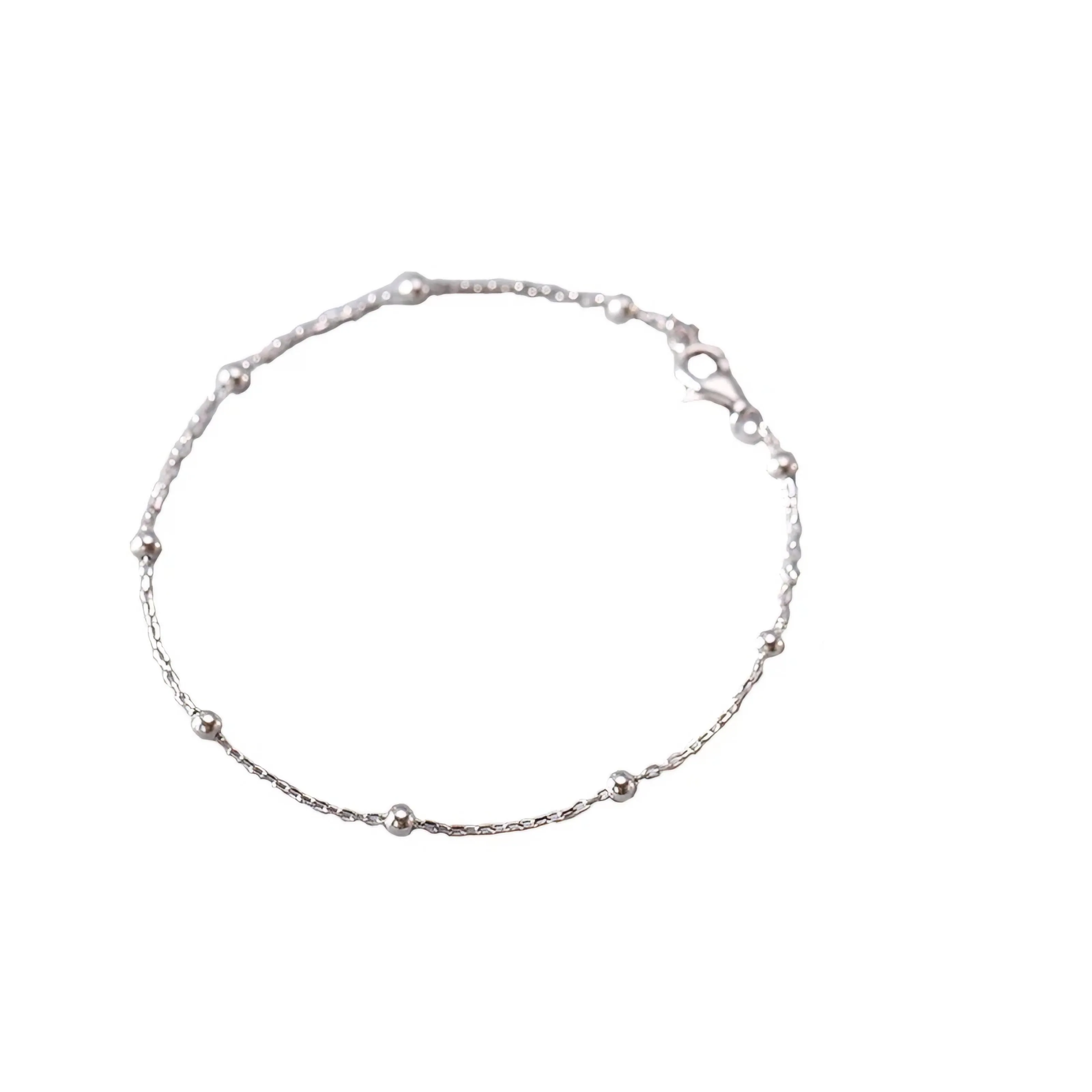 Sterling Silver Ball Chain Bracelet