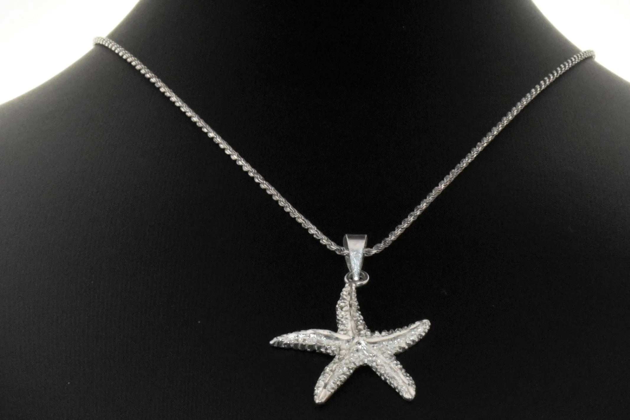 Sterling Silver Starfish Charm