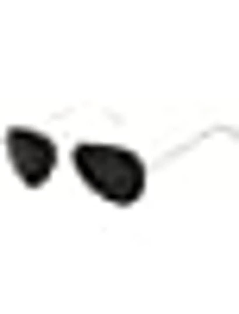 Stylish Metal Black Aviator Sunglasses For Unisex