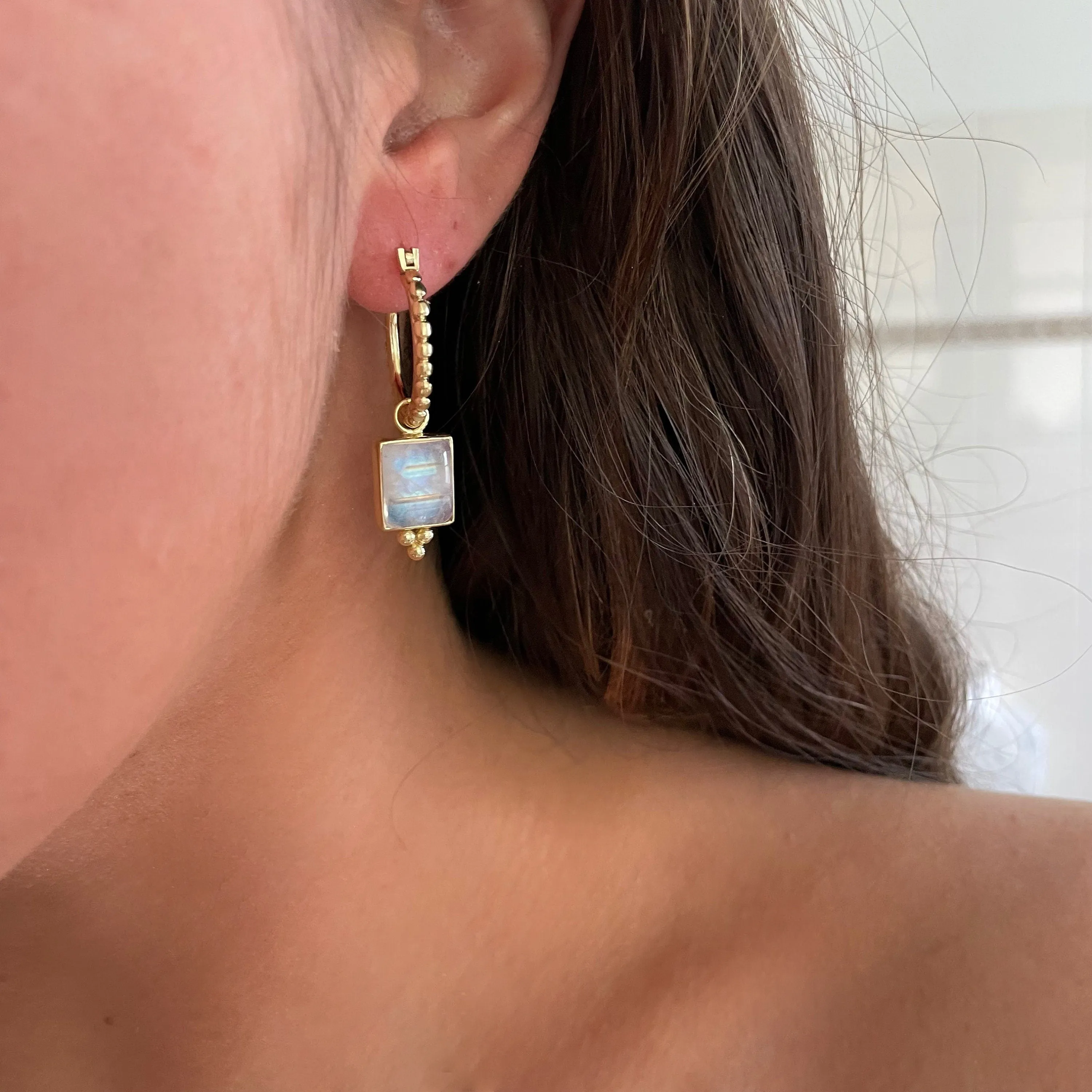 Thalia Gold Hoop Earrings