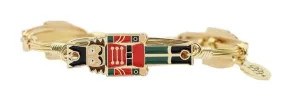 The Nutcracker Bangle Bracelet - Red & Green