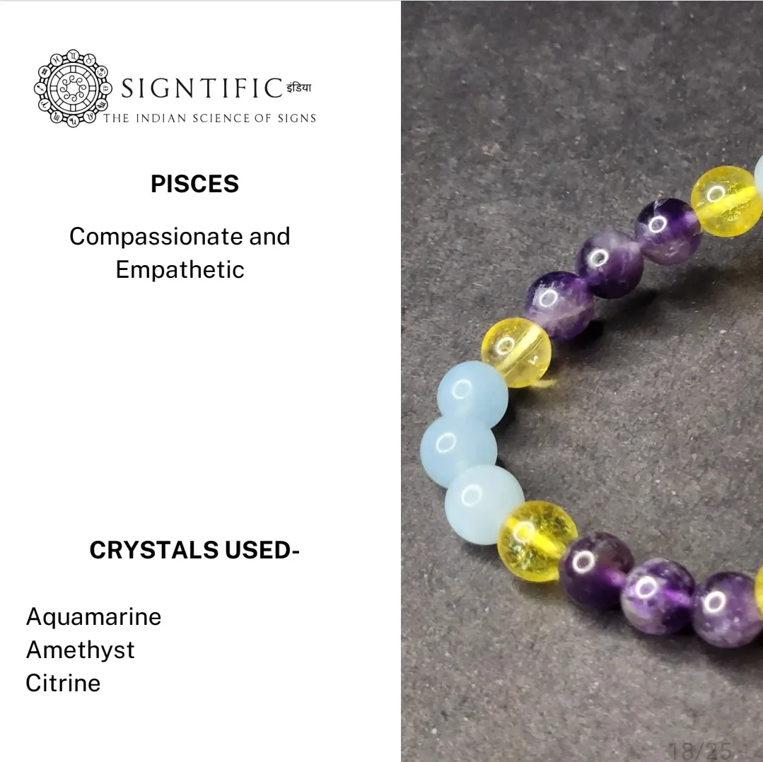 THE SIGNTIFIC PISCES BRACELET- FEB 19 TO MARCH 20