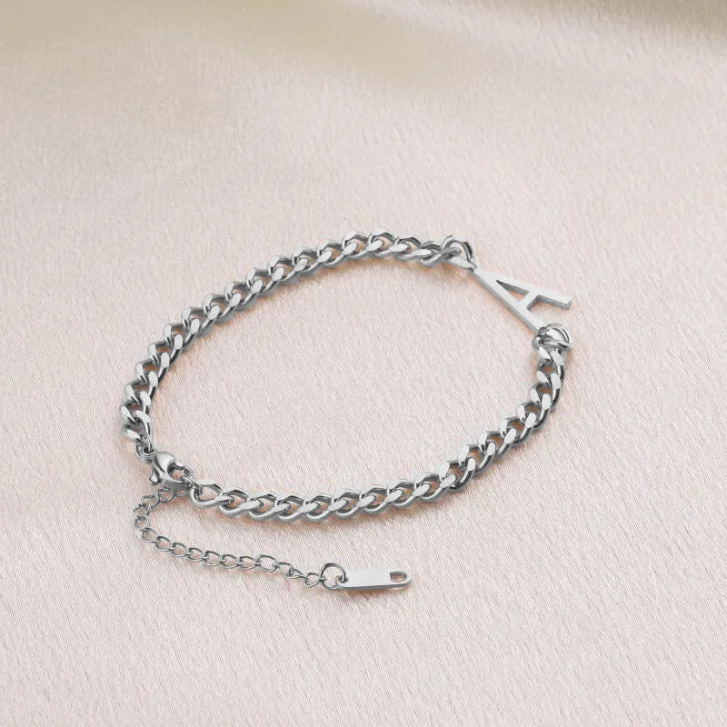 The Skinny Initial Bracelet