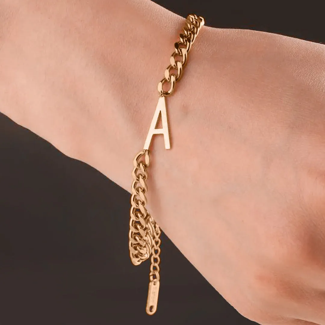 The Skinny Initial Bracelet