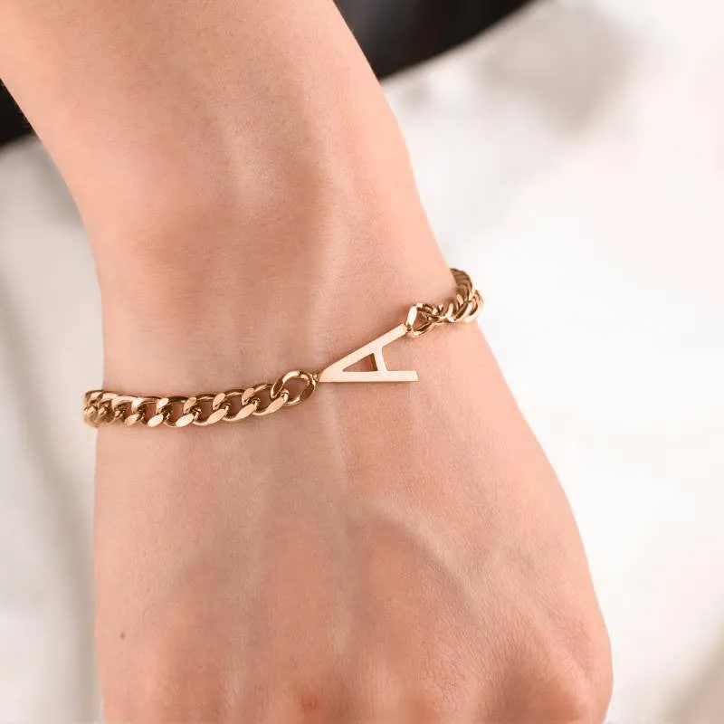 The Skinny Initial Bracelet