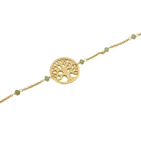 Tree of Life Bracelet | Peridot