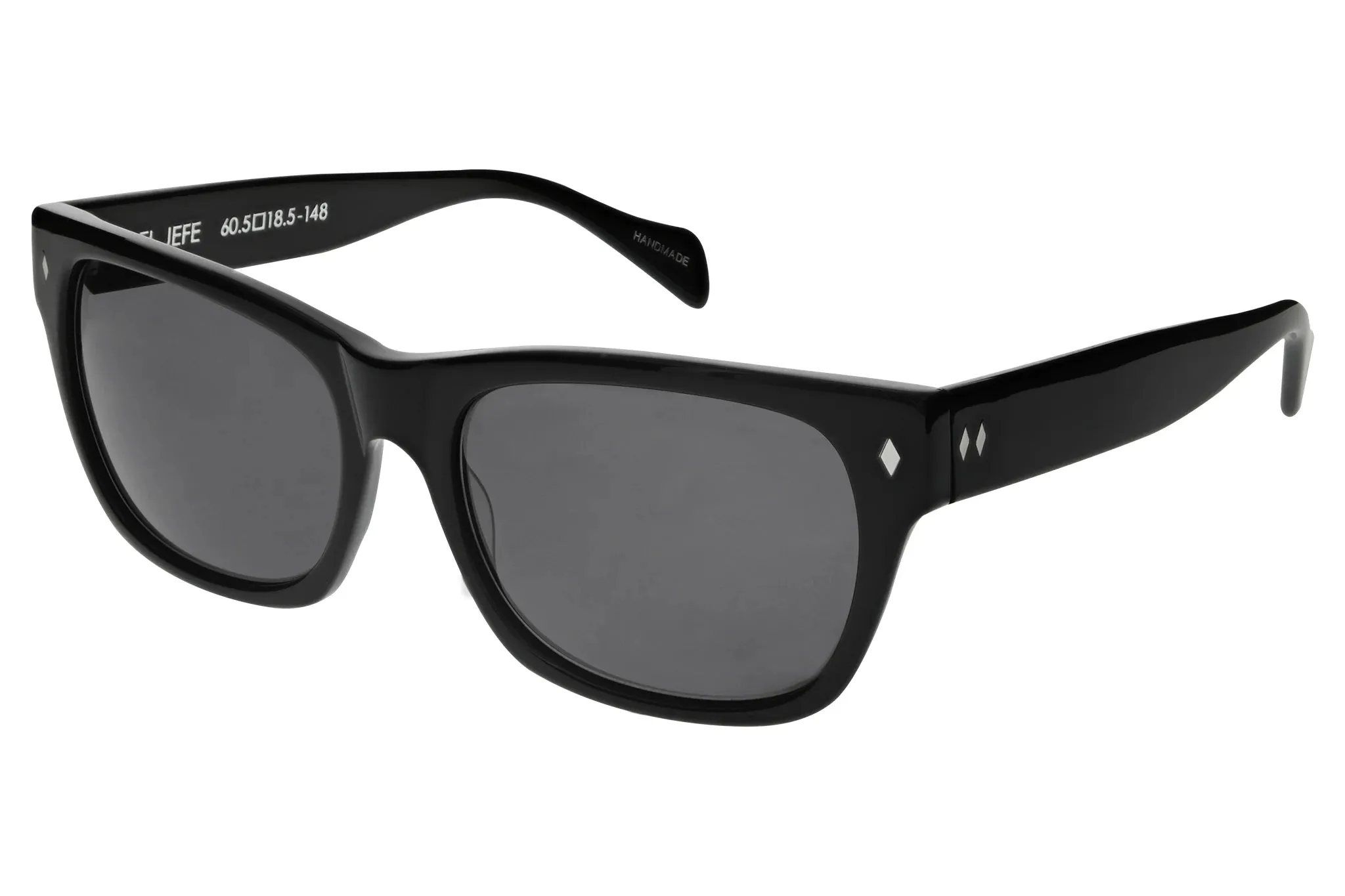 Tres Noir Eyewear Co. El Jefe X-Large Wayfarer Sunglasses