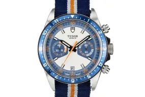 Tudor Heritage Chrono Blue 70330B with Box