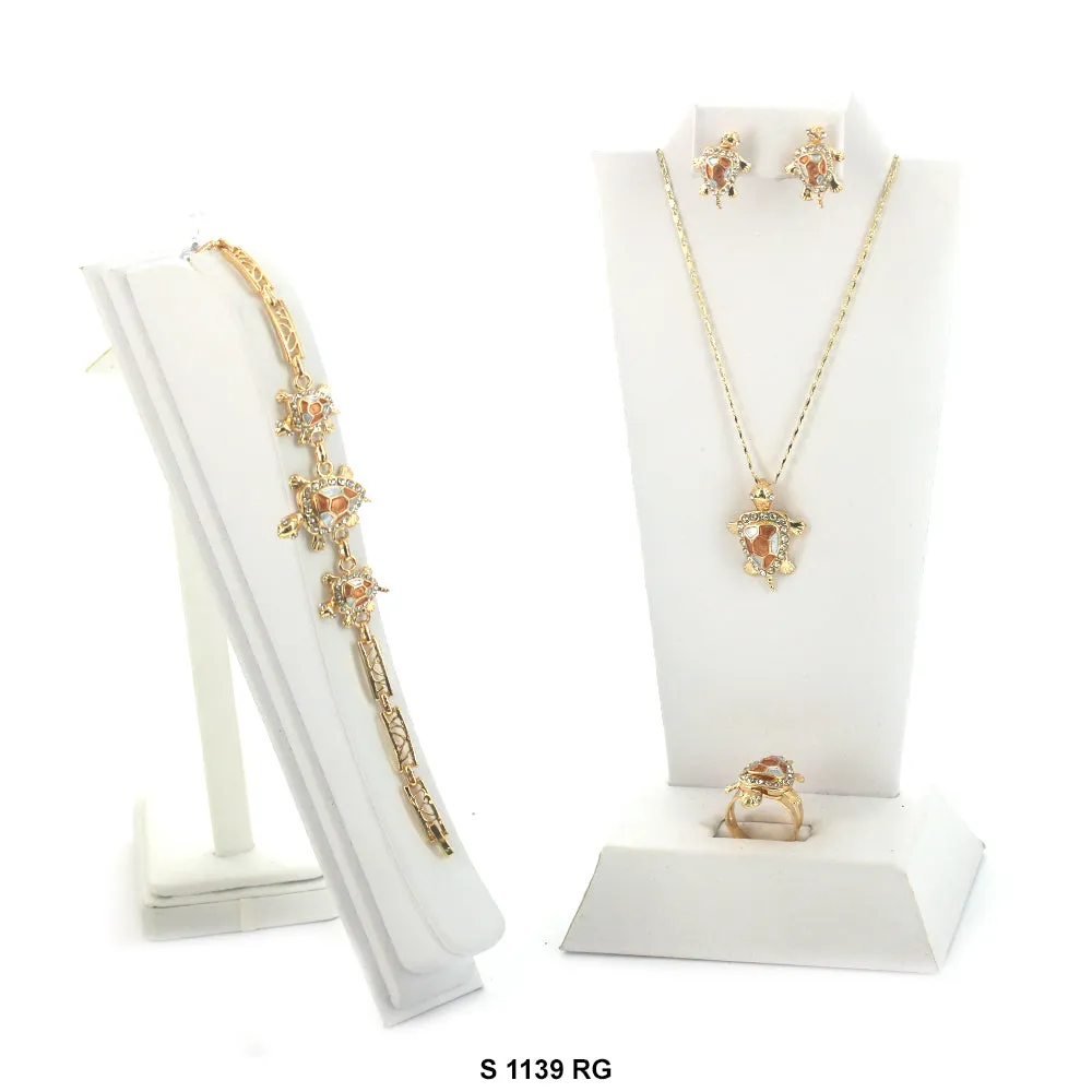 Turtle Necklace Set S 1139 RG