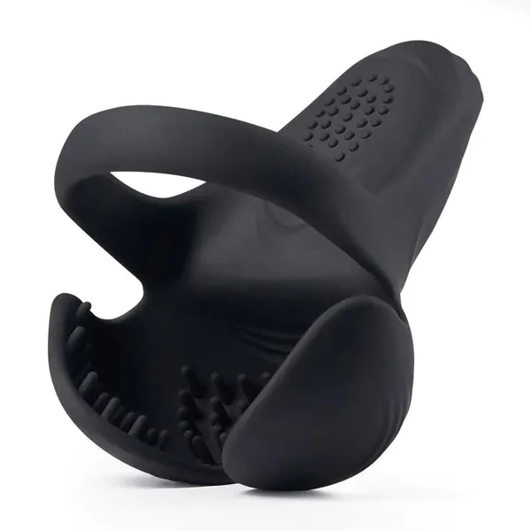 VibroBliss Tenfold - Intense Tickler Enhanced Vibrating Cock Ring