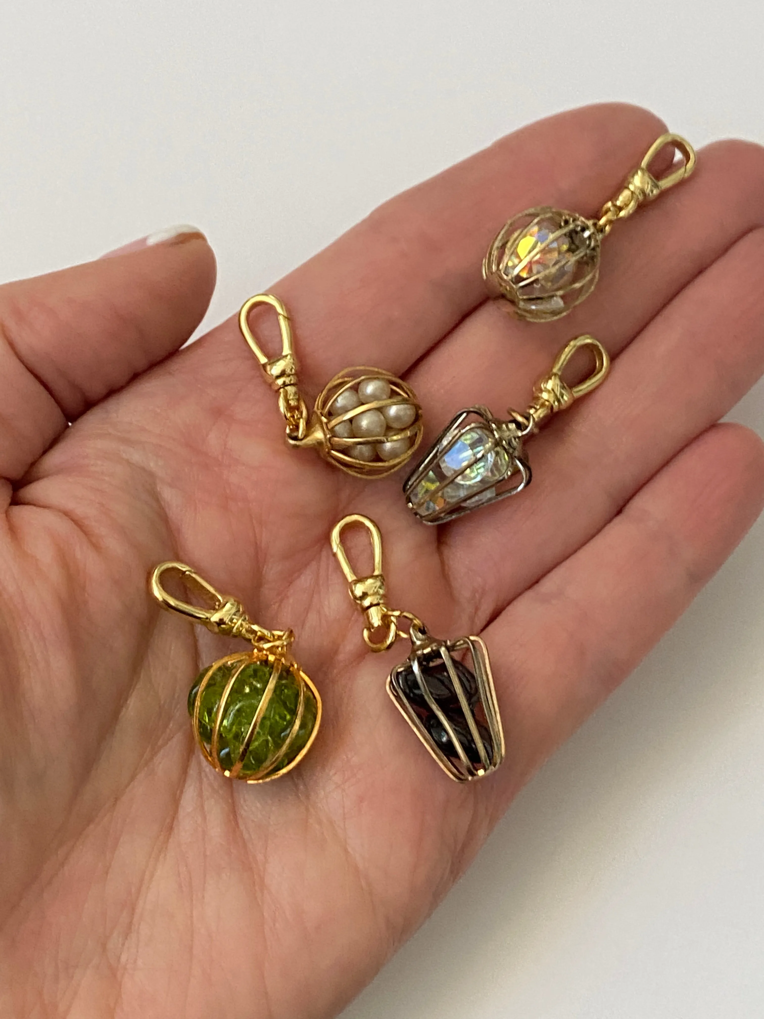 Vintage Basket Charms