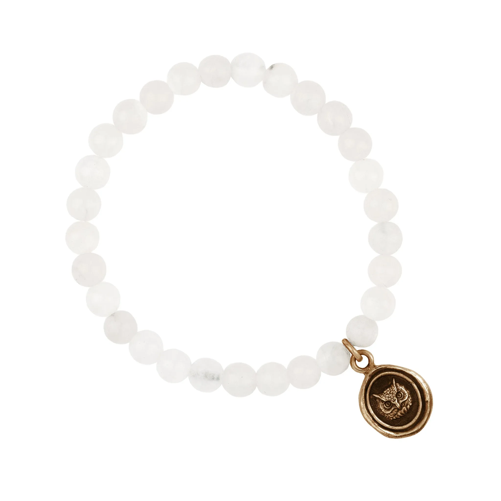 Witty Appreciation Talisman Stretch Stone Bracelet