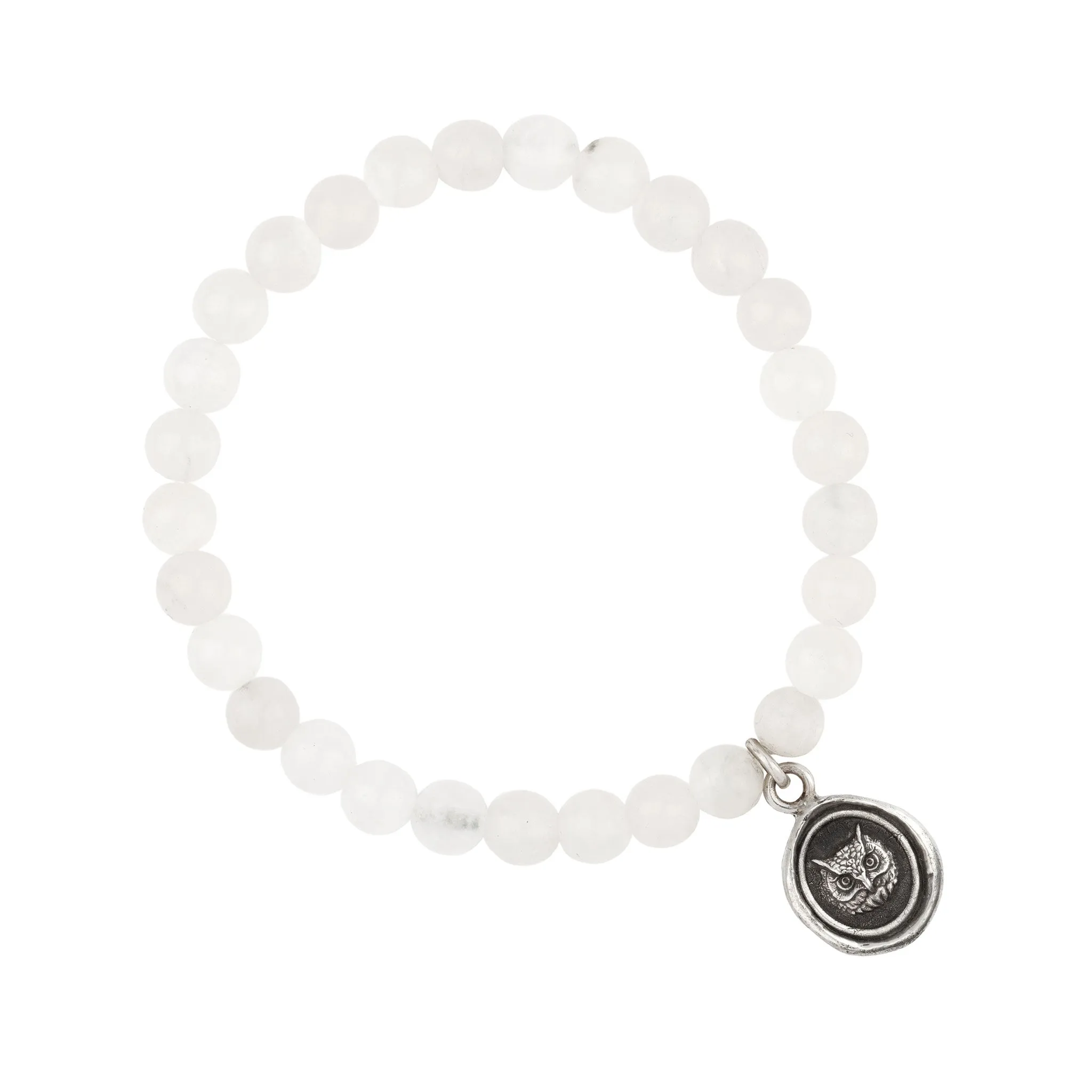 Witty Appreciation Talisman Stretch Stone Bracelet