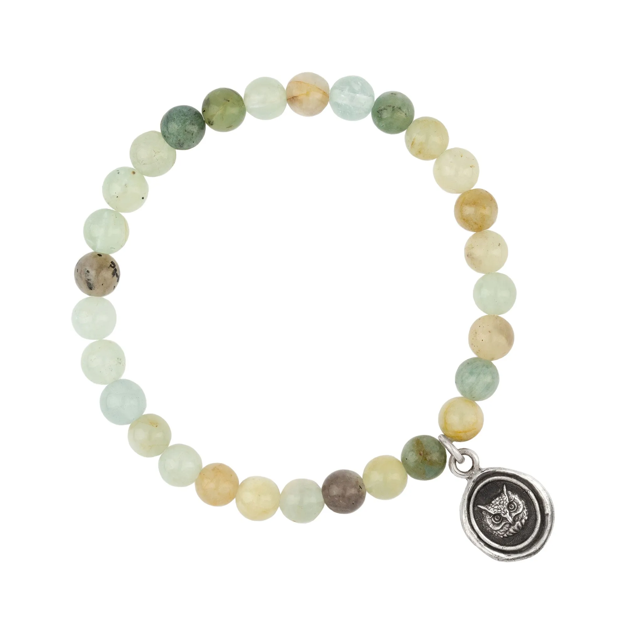 Witty Appreciation Talisman Stretch Stone Bracelet