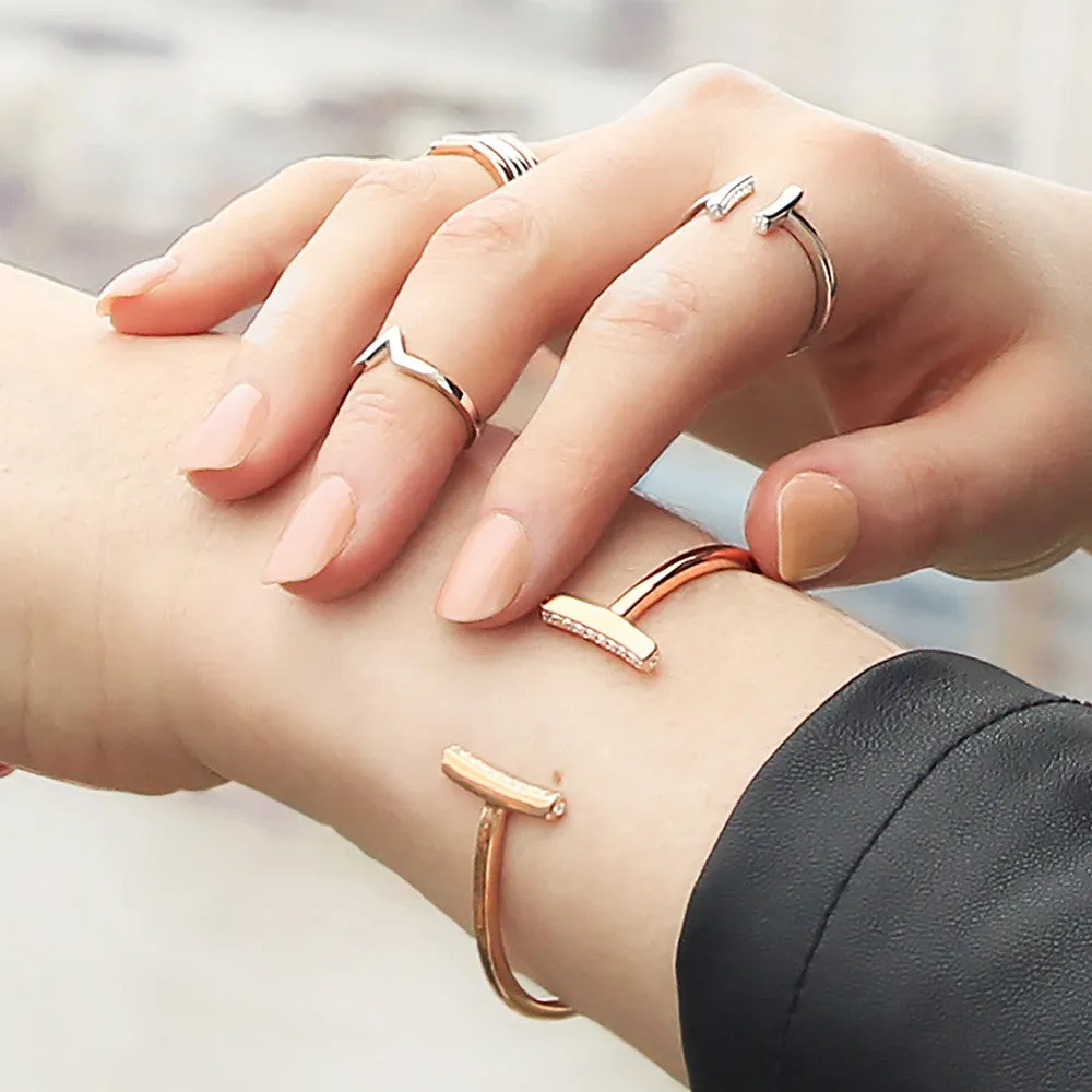 Yellow Gold Cuff Ring