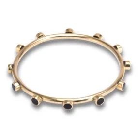 Zuri Bangle in Brass